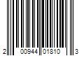 Barcode Image for UPC code 200944018103