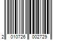 Barcode Image for UPC code 2010726002729