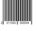 Barcode Image for UPC code 2011000000004