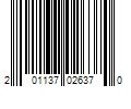 Barcode Image for UPC code 201137026370