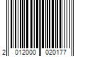 Barcode Image for UPC code 2012000020177