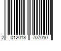 Barcode Image for UPC code 2012013707010