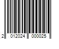 Barcode Image for UPC code 2012024000025