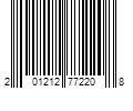 Barcode Image for UPC code 201212772208