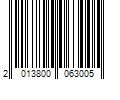 Barcode Image for UPC code 2013800063005