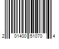 Barcode Image for UPC code 201400510704