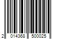 Barcode Image for UPC code 2014368500025