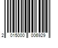 Barcode Image for UPC code 2015000006929