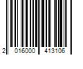 Barcode Image for UPC code 2016000413106