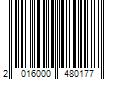 Barcode Image for UPC code 2016000480177