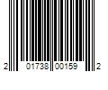 Barcode Image for UPC code 201738001592