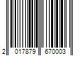 Barcode Image for UPC code 2017879670003