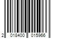 Barcode Image for UPC code 2018400015966