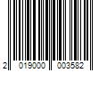 Barcode Image for UPC code 2019000003582