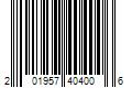 Barcode Image for UPC code 201957404006