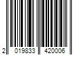 Barcode Image for UPC code 2019833420006