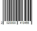 Barcode Image for UPC code 2020000413455