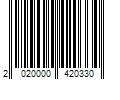 Barcode Image for UPC code 2020000420330