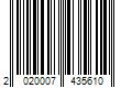 Barcode Image for UPC code 2020007435610