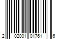 Barcode Image for UPC code 202001017616