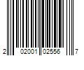 Barcode Image for UPC code 202001025567