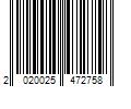 Barcode Image for UPC code 2020025472758