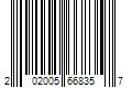 Barcode Image for UPC code 202005668357