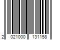 Barcode Image for UPC code 2021000131158