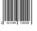 Barcode Image for UPC code 2021049729026