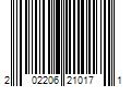 Barcode Image for UPC code 202206210171