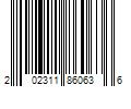 Barcode Image for UPC code 202311860636