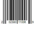 Barcode Image for UPC code 202380110069