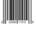 Barcode Image for UPC code 202380110106