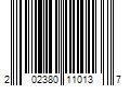 Barcode Image for UPC code 202380110137