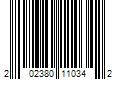 Barcode Image for UPC code 202380110342