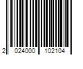 Barcode Image for UPC code 2024000102104