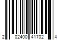 Barcode Image for UPC code 202400417024