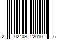 Barcode Image for UPC code 202409220106