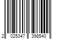 Barcode Image for UPC code 2025347398540