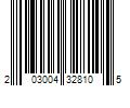 Barcode Image for UPC code 203004328105