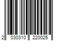 Barcode Image for UPC code 2030310220025