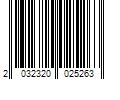 Barcode Image for UPC code 2032320025263