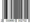 Barcode Image for UPC code 2033650002702