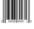 Barcode Image for UPC code 203433604313