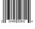 Barcode Image for UPC code 203495526004