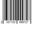 Barcode Image for UPC code 2037100999727