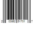 Barcode Image for UPC code 203862517017