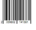 Barcode Image for UPC code 2039802141381