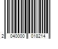 Barcode Image for UPC code 2040000018214