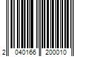 Barcode Image for UPC code 2040166200010